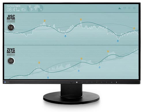 В мониторах Eizo FlexScan EV2455 и FlexScan EV2450 используются панели типа IPS