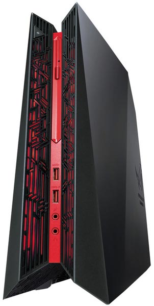 Габариты Asus ROG G20 равны 104 x 340 x 358 мм, масса — 6,38 кг