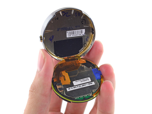 Умные часы Moto 360: полный разбор от iFixit (и 3 из 10 шкале ремонтируемости)