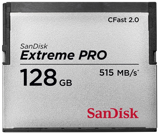 SanDisk Extreme PRO CFast 2.0