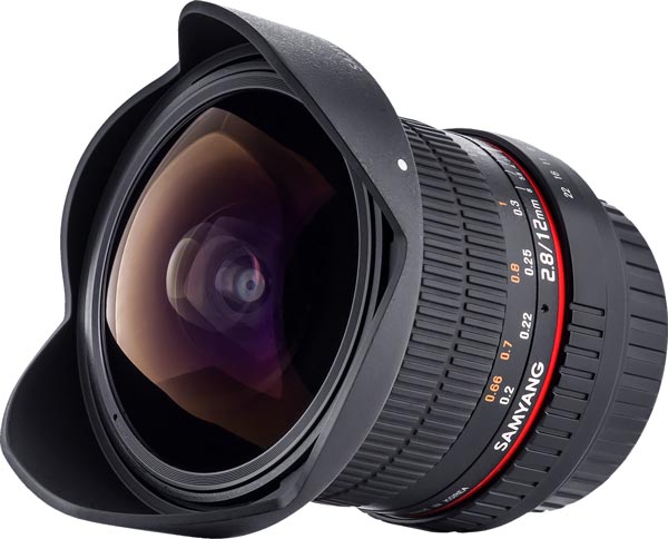 Срок начала продаж и цену объектива Samyang 12mm f/2.8 ED AS NCS Fish-eye производитель обещает назвать позже