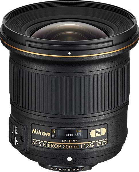 Продажи AF-S Nikkor 20mm f/1.8G ED начнутся в конце этого месяца по цене $800