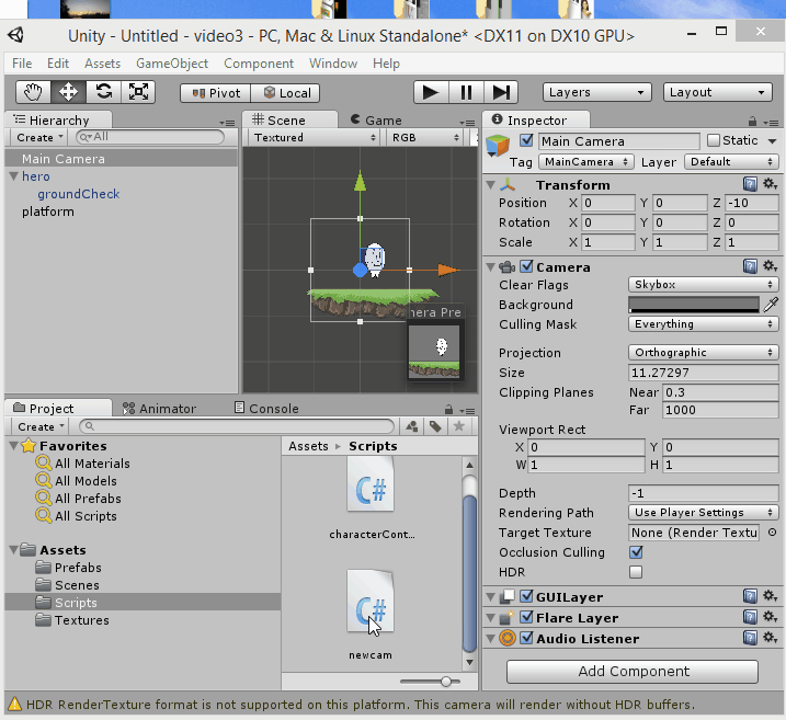 Про создание платформера на Unity. Часть вторая, звездная Про создание платформера на Unity. Часть вторая, звездная