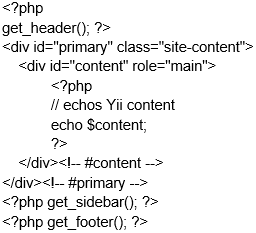 Yii + WordPress = <3, или Увлекательный эксперимент получения Франкенштейна Yii + WordPress = <3, или Увлекательный эксперимент получения Франкенштейна