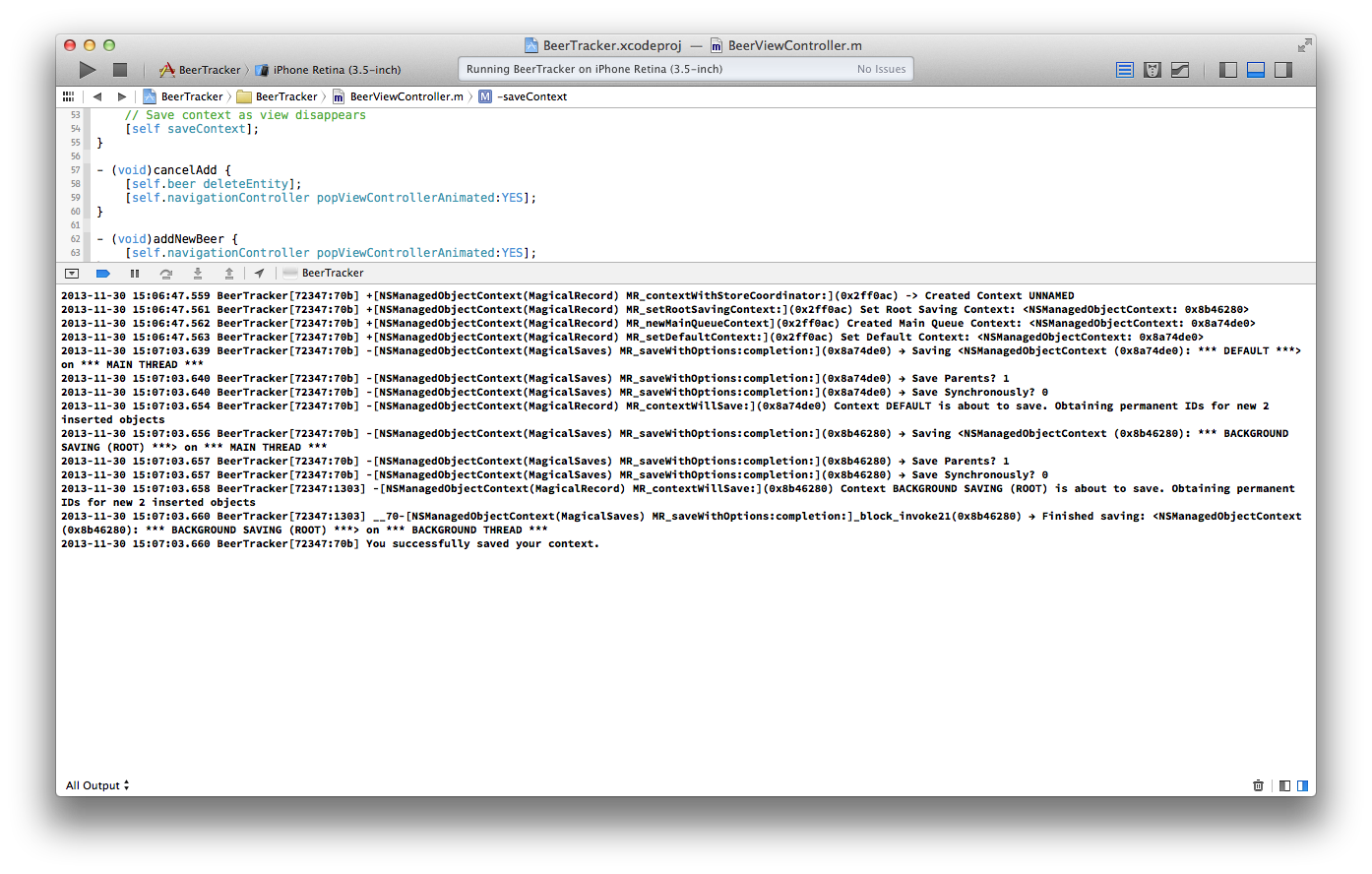 Использование MagicalRecord при разработке iOS приложений image