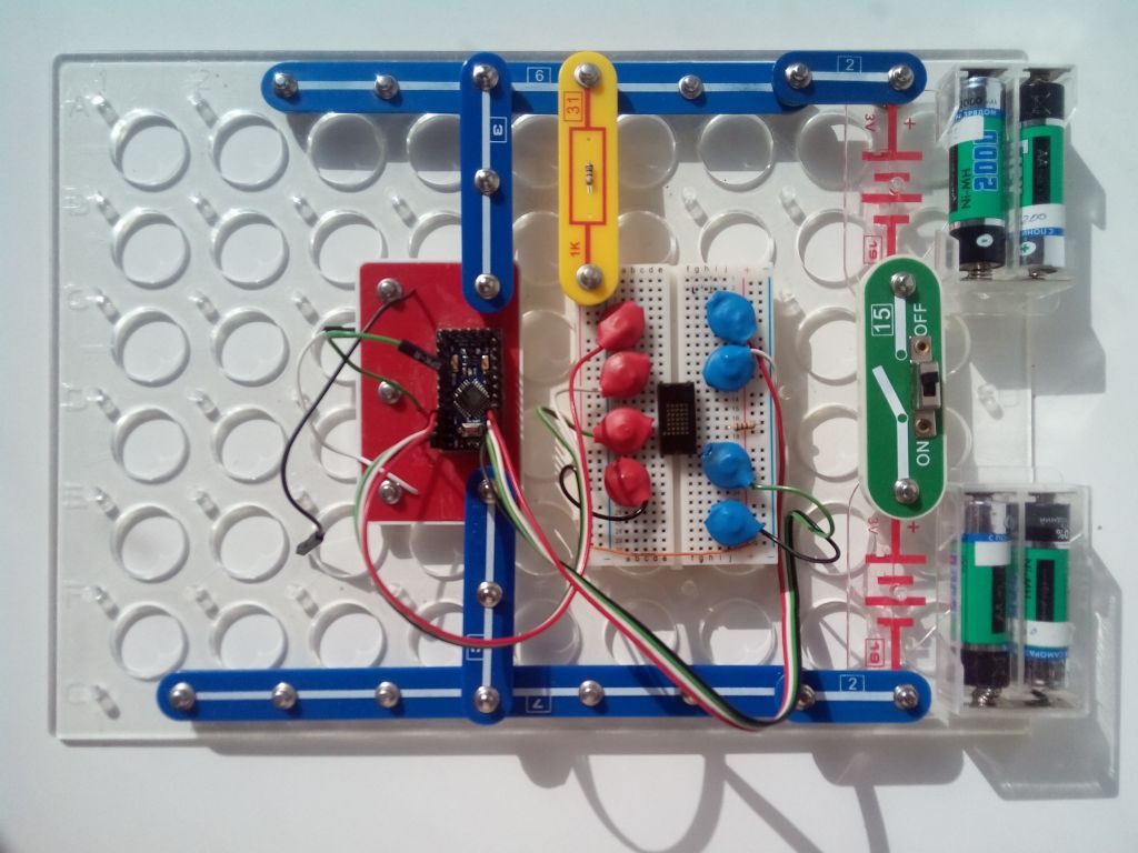 Расширяем интеграцию Arduino в детский конструктор Знаток