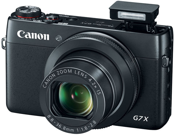 Продажи Canon PowerShot G7 X начнутся в октябре по цене $700