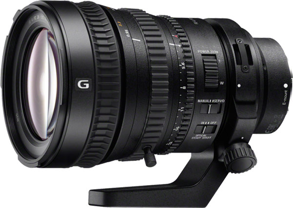 Объектив Sony FE PZ 28-135mm F4 G OSS (SELP28135G) предназначен для видеосъемки