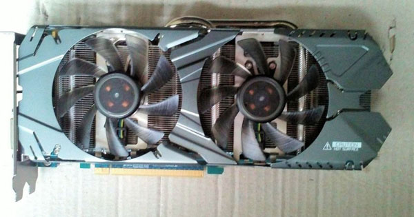 Марка Galax видна на шпионских снимках 3D-карты GTX 970