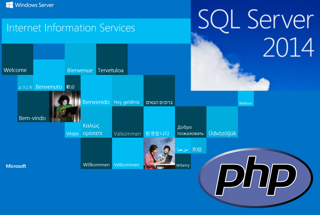 Windows 2012 R2 + IIS + MS SQL + PHP установка, настройка, подводные камни