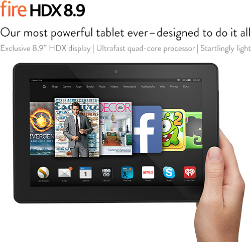 Amazon Fire HDX 8.9