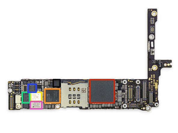 iPhone 6 Plus: полный разбор от iFixit (7 из 10 по шкале ремонтируемости)