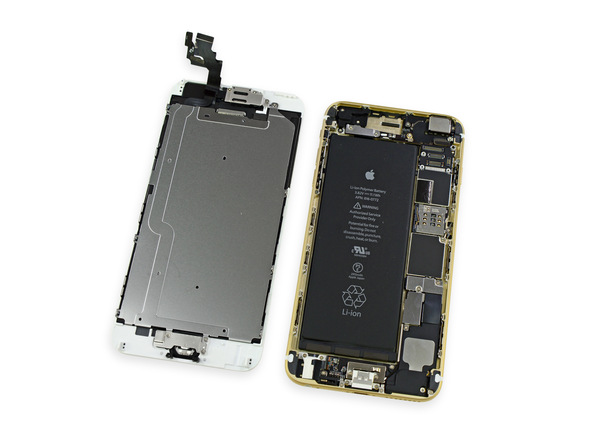 iPhone 6 Plus: полный разбор от iFixit (7 из 10 по шкале ремонтируемости)
