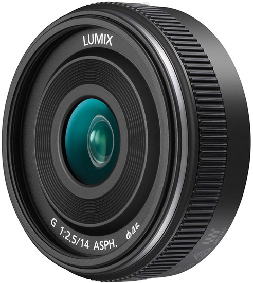 Объектив Panasonic Lumix G 14mm / F2.5 II ASPH. (H-H014A) предназначен для камер системы Micro Four Thirds