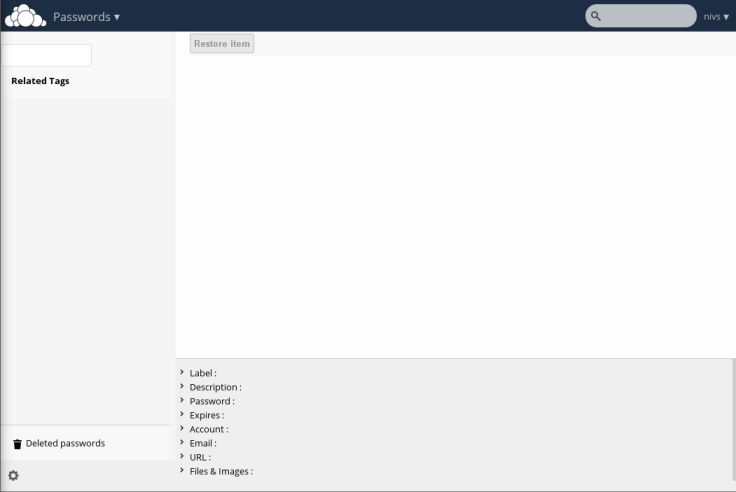 Использование ownCloud 7 в полевых условиях Passman