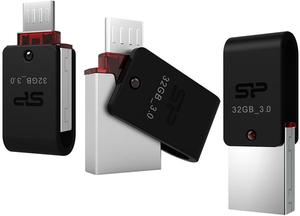 Накопитель Silicon Power Mobile X31 выпускается объемом 8, 16 и 32 ГБ