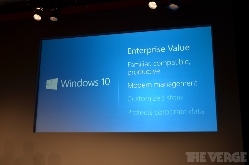 Microsoft представила Windows 10 (уговаривает корпоратов не разбегаться) Microsoft представила Windows 10 (уговаривает корпоратов не разбегаться)