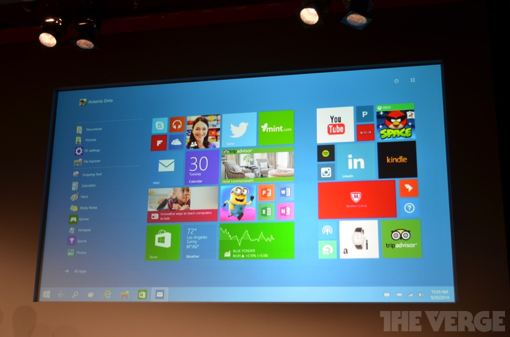 Microsoft представила Windows 10 (уговаривает корпоратов не разбегаться) Microsoft представила Windows 10 (уговаривает корпоратов не разбегаться)