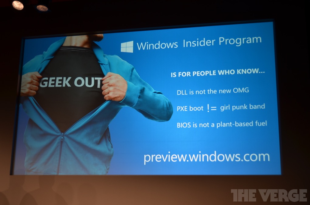 Microsoft представила Windows 10 (уговаривает корпоратов не разбегаться) Microsoft представила Windows 10 (уговаривает корпоратов не разбегаться)