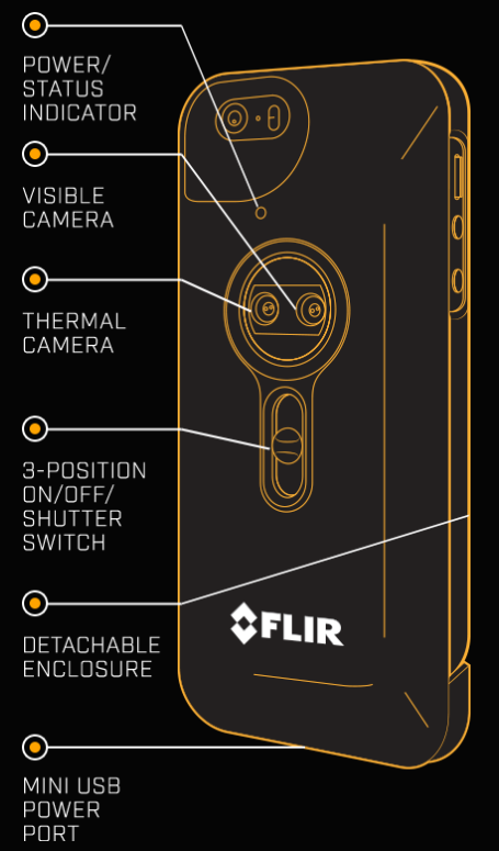 The FLIR One: что умеет тепловизор для телефона?