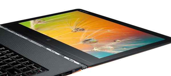 Дисплей Lenovo Yoga 3 Pro имеет разрешение Quad HD+