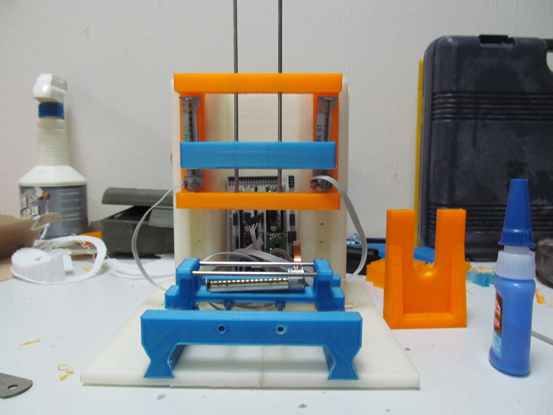 RAR Print — самодельный 3D принтер из CD romов