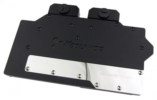 Водоблок Koolance VID-NX980 стоит $130
