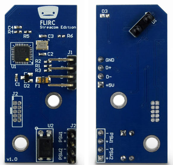 Модуль Streacom Flirc-SE позволяет пробуждать компьютер из спящих режимов S4 (STR) и S5