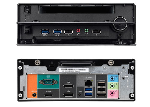 Габариты мини-ПК Shuttle XH97V — 240 x 200 x 72 мм