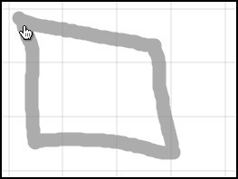 sketchometry — динамическая геометрия в браузере Жест четырёхугольник