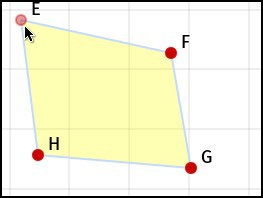 sketchometry — динамическая геометрия в браузере Четырёхугольник
