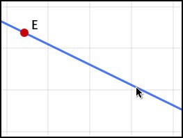 sketchometry — динамическая геометрия в браузере Прямая через точку