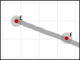 sketchometry — динамическая геометрия в браузере Жест Луч по двум точкам