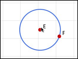 sketchometry — динамическая геометрия в браузере Окружность по центру и точке