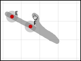 sketchometry — динамическая геометрия в браузере Жест Отражённая точка