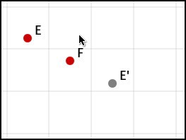 sketchometry — динамическая геометрия в браузере Отражённая точка