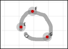 sketchometry — динамическая геометрия в браузере Жест Окружность по трём точкам