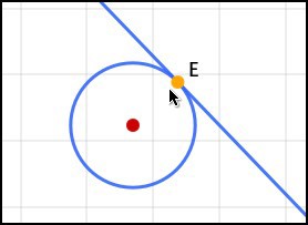 sketchometry — динамическая геометрия в браузере Касательная