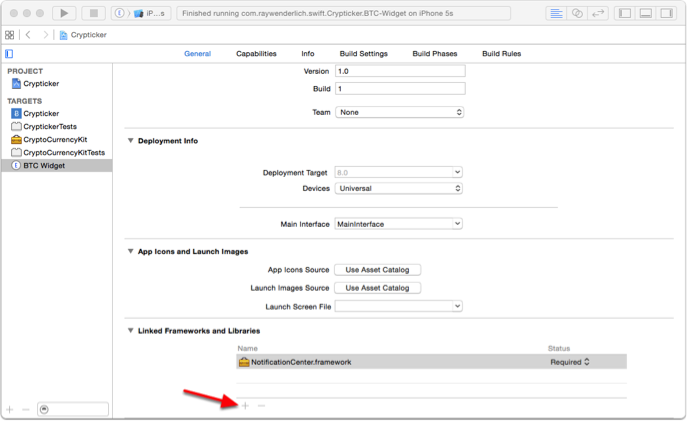 Создание Today Extension для iOS 8 image