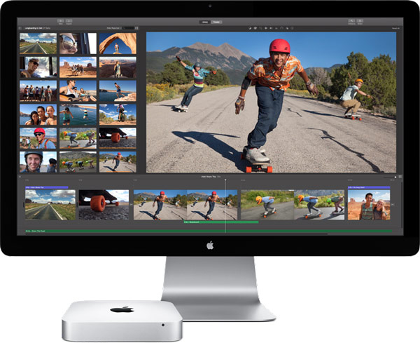 Компьютеры Apple Mac mini поставляются с операционной системой OS X Yosemite