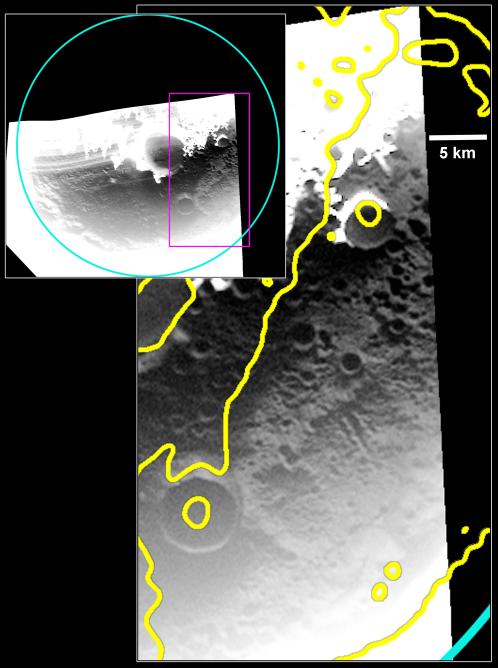 MESSENGER обнаружил водяной лед на Меркурии