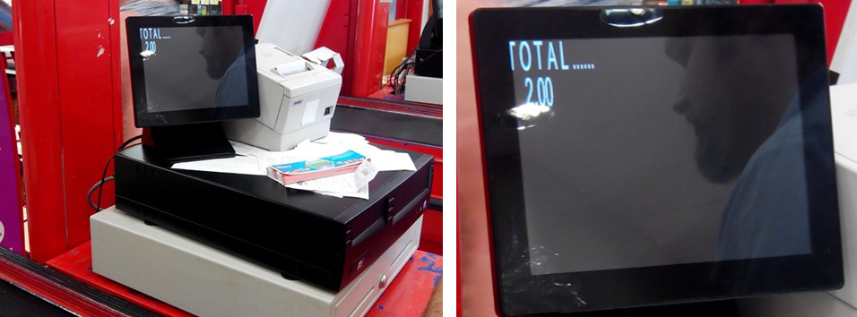 Путевые заметки инженера внедрения: испанские страсти по кассам дисплей покупателя