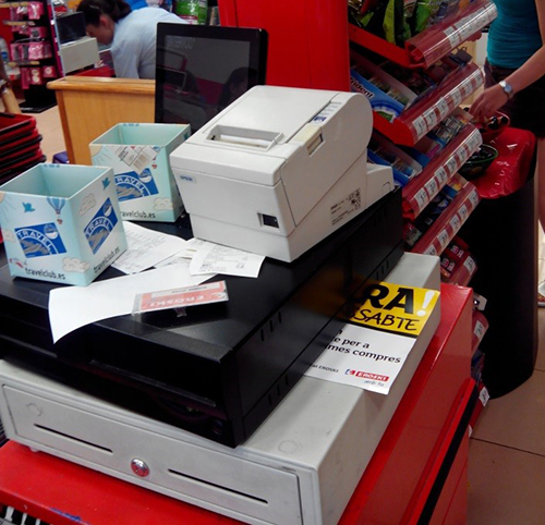 Путевые заметки инженера внедрения: испанские страсти по кассам чековый принтер