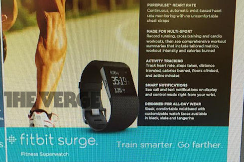 Новинка от Fitbit   «умные суперчасы» Surge