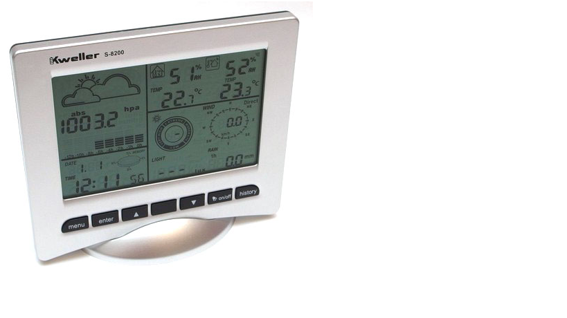 Профессиональная метеостанция Kweller S 8200 Профессиональная метеостанция Kweller S 8200