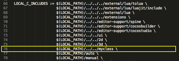 Cocos2d x: Используем собственный C++ класс в Lua Cocos2d x: Используем собственный C++ класс в Lua