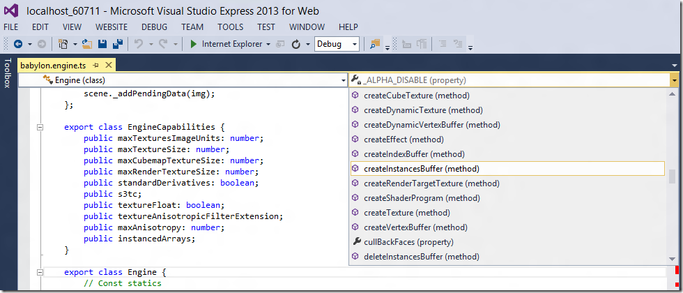 Visual Studio Express – отличный бесплатный инструмент для веб разработки