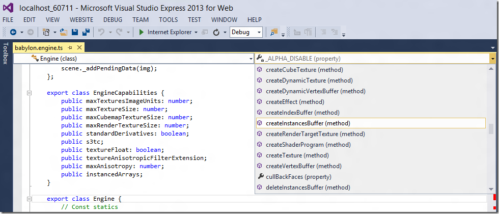 Visual Studio Express – отличный бесплатный инструмент для веб разработки Visual Studio Express – отличный бесплатный инструмент для веб разработки