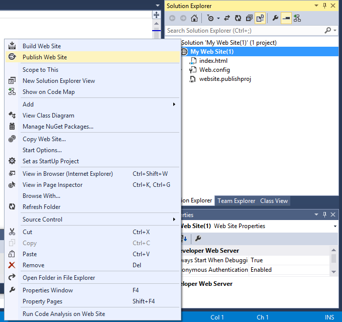 Visual Studio Express – отличный бесплатный инструмент для веб разработки Visual Studio Express – отличный бесплатный инструмент для веб разработки