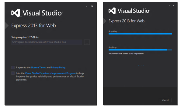 Visual Studio Express – отличный бесплатный инструмент для веб разработки